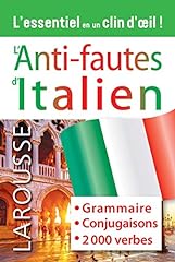Anti fautes italien d'occasion  Livré partout en France
