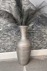 Silver handmade bamboo for sale  Delivered anywhere in UK