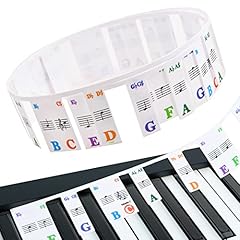 Piano keyboard stickers for sale  Delivered anywhere in UK