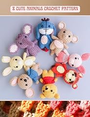 Cute animals crochet for sale  Delivered anywhere in USA 