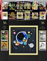Wassily kandinsky coloring gebraucht kaufen  Wird an jeden Ort in Deutschland
