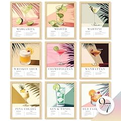 Decor vintage cocktail for sale  Delivered anywhere in USA 
