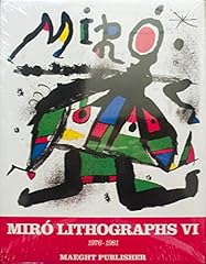 Miró lithographe tome d'occasion  Livré partout en France