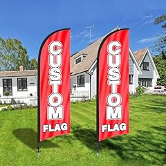 Fsflag custom feather for sale  Delivered anywhere in UK