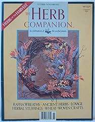 Herb companion october for sale  Delivered anywhere in USA 