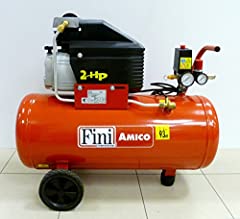 Fini AMICO 50/2400 Compressore aria 50 lt usato  Spedito ovunque in Italia 