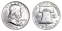 1948 P Franklin Half Dollar $.50 Brilliant Uncirculated for sale  Delivered anywhere in USA 