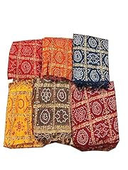 Pieces assorted bandhani for sale  Delivered anywhere in UK