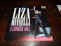 Liza minnelli carnegie for sale  Delivered anywhere in USA 