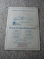 Hapag nordlandfahrten 1938 gebraucht kaufen  Wird an jeden Ort in Deutschland