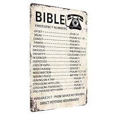 Bible emergency numbers for sale  Delivered anywhere in USA 