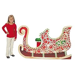 Cardboard santa sleigh for sale  Delivered anywhere in USA 