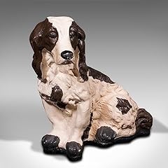 sculpture chien platre deux d'occasion  Livré partout en France