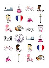 Paris themed round for sale  Delivered anywhere in Ireland