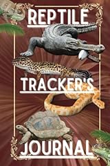 Reptile tracker journal for sale  Delivered anywhere in UK