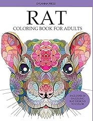 Rat coloring book for sale  Delivered anywhere in UK