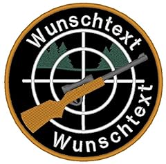 Aufnäher jagd wunschtext gebraucht kaufen  Wird an jeden Ort in Deutschland