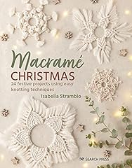 Macramé christmas festive for sale  Delivered anywhere in UK