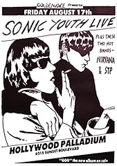 Sonic youth poster for sale  Delivered anywhere in UK