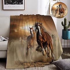 Decke pferdemotiv 130x150cm gebraucht kaufen  Wird an jeden Ort in Deutschland