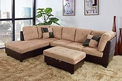 Sienwiey beige sectional for sale  Delivered anywhere in USA 