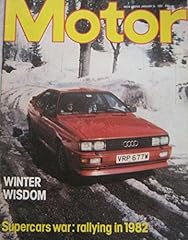 Motor magazine 1982 for sale  Delivered anywhere in UK