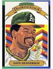 Dave henderson signed for sale  Delivered anywhere in USA 