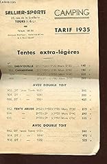 Brochure tarif 1935 d'occasion  Livré partout en France