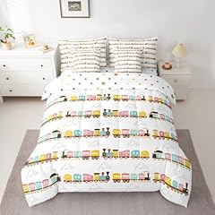 Cartoon train bedding for sale  Delivered anywhere in USA 