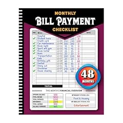 Monthly bill checklist for sale  Delivered anywhere in USA 