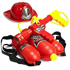 Prextex Fireman Backpack Water Shooter & Blaster with for sale  Delivered anywhere in Canada