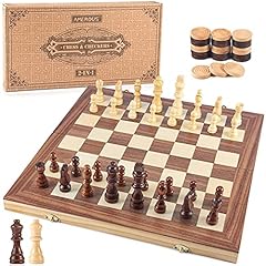 Amerous wooden chess for sale  Delivered anywhere in USA 