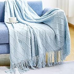 Lumisyne knitted throw for sale  Delivered anywhere in UK