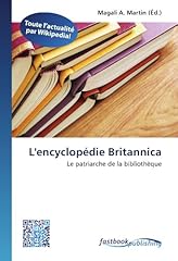Encyclopédie britannica patri d'occasion  Livré partout en France