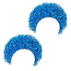 Unisex blue afro for sale  Delivered anywhere in UK