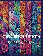 Mindfulness patterns coloring d'occasion  Livré partout en France
