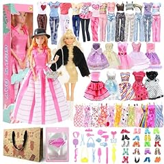 50pcs doll clothes for sale  Delivered anywhere in UK
