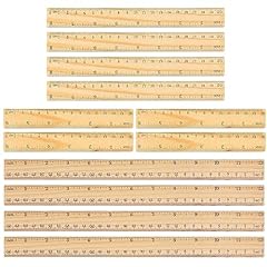 Wooden ruler 12pcs for sale  Delivered anywhere in UK