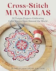 Cross stitch mandalas d'occasion  Livré partout en France