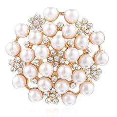 Elegant pearl brooches for sale  Delivered anywhere in UK
