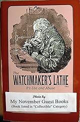 Watchmaker lathe use for sale  Delivered anywhere in USA 