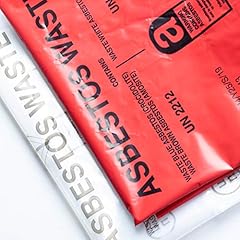 Asbestos waste bags for sale  Delivered anywhere in UK