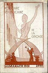 Almanach 1931 d'occasion  Livré partout en France