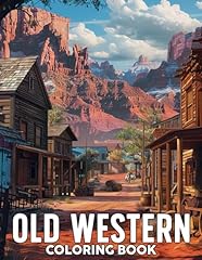 Old western coloring for sale  Delivered anywhere in USA 
