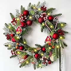 Pcs christmas wreath for sale  Delivered anywhere in USA 