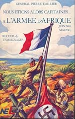 Capitaines armée afrique d'occasion  Livré partout en France