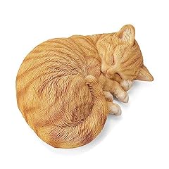 Sleeping orange tabby for sale  Delivered anywhere in USA 