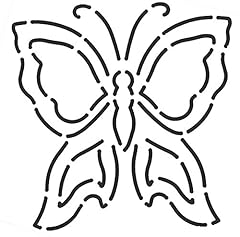 Butterfly quilting stencil for sale  Delivered anywhere in USA 