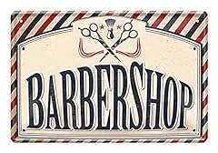 Barbershop blechschild vintage gebraucht kaufen  Wird an jeden Ort in Deutschland