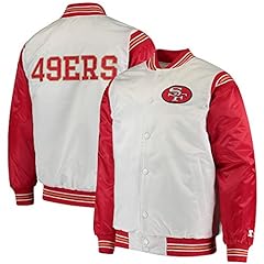 Used, Starter Men's White/Scarlet San Francisco 49ers Historic for sale  Delivered anywhere in USA 